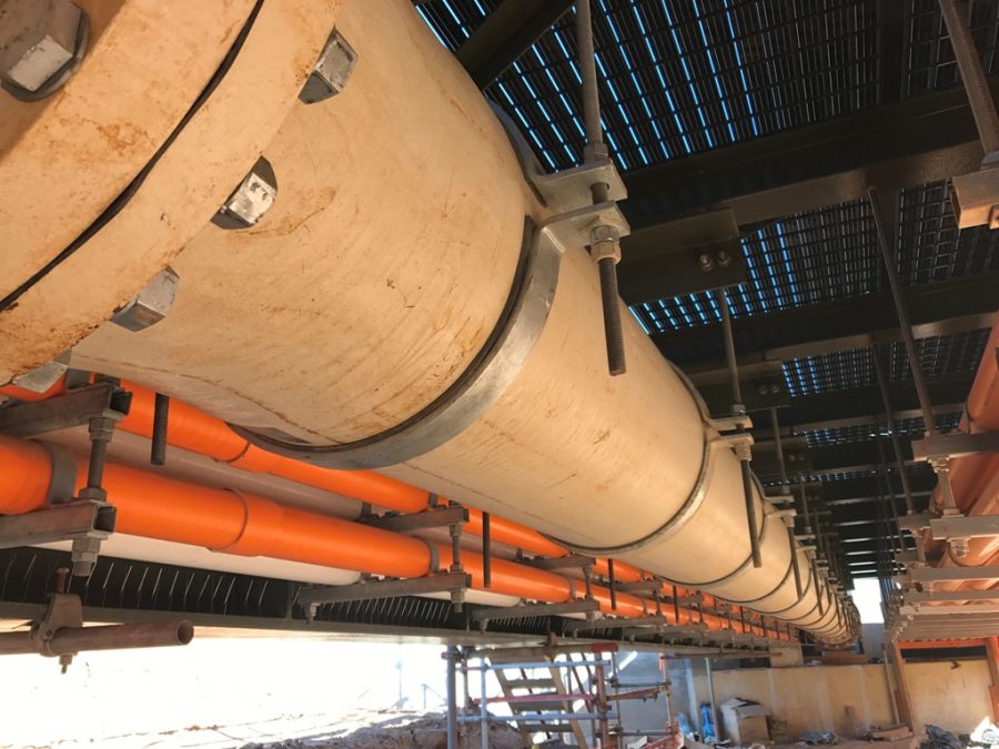 Torrens to Torrens Project using Anchorage pipe hangers