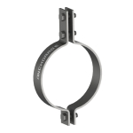 Heat Resistant 3-Bolt Pipe Clamp AG190